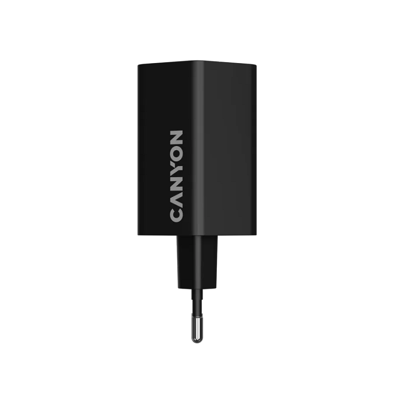CANYON punjač HEXAGON 65 GaN 65W 2xPD 1xQC EU Black