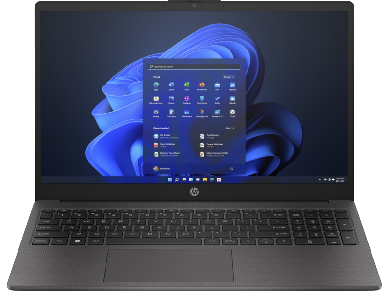 Laptop HP 250 G10 725G5EA, Intel Core i5-1334U, 15.6" FHD Anti-Glare, 8GB DDR4 RAM, 512GB SSD, Intel Iris Xe Graphics, FreeDOS