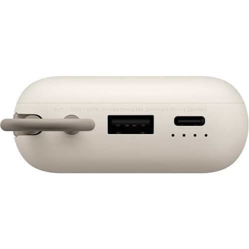 Xiaomi powerbank 20000 mAh integrisani kabl, bež
