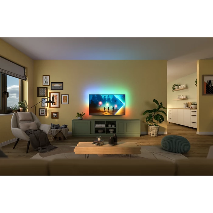 PHILIPS LED televizor 43PUS8200/12, 4K Ultra HD, Smart TV, Titan OS, Ambilight, HDR10+, Dolby Atmos i DTS:X, Crni