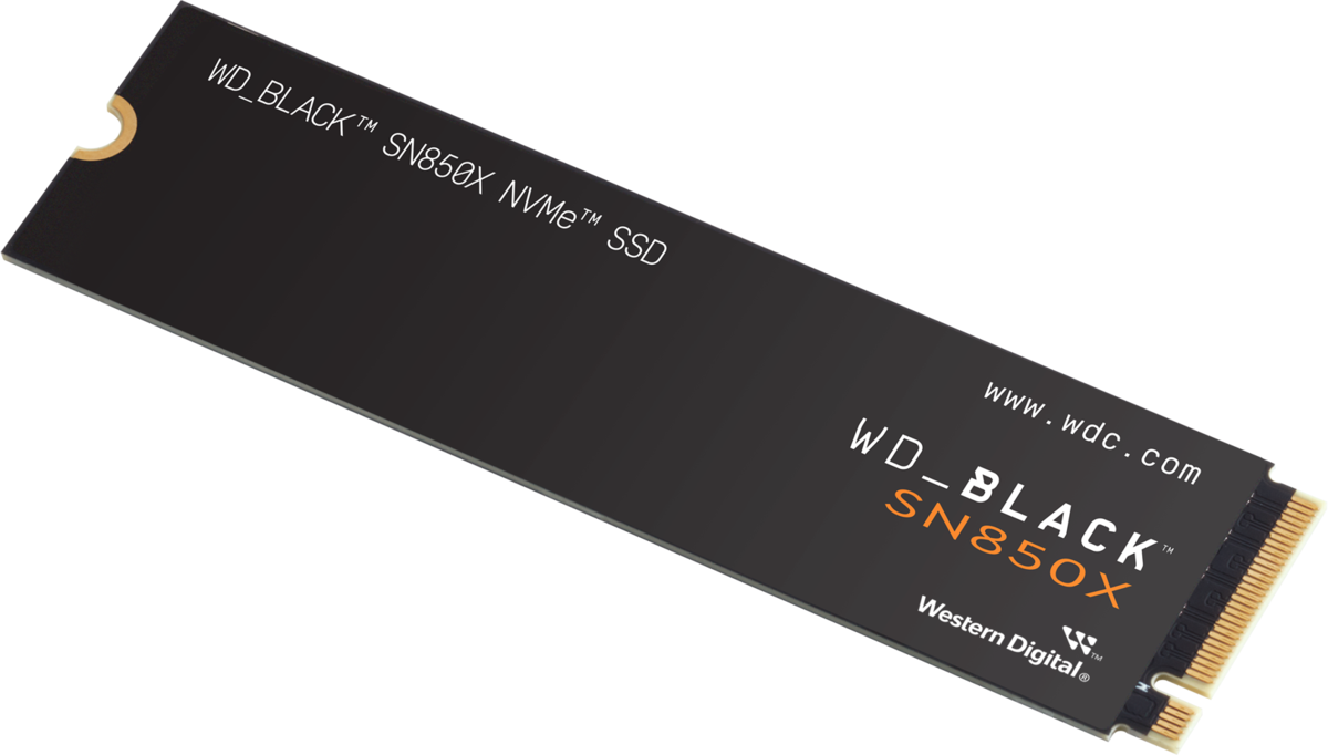 WD SSD 1TB SN850X NVMe BlackPCIe Gen4 x4,7300/6300 MBs
