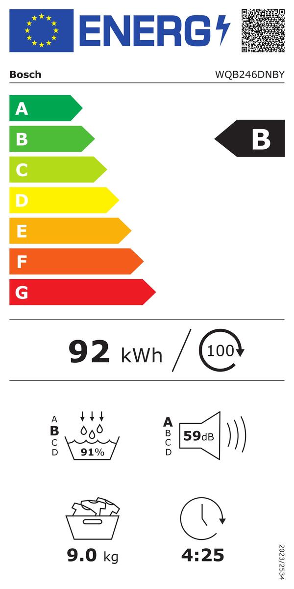 Bosch sušilica WQB246DNBY