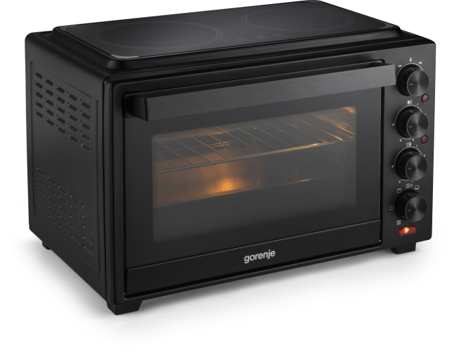 GORENJE mini pećnica OM38GBC, 38 L, 4 nivoa pečenja