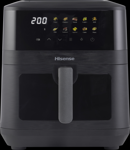 HISENSE friteza na vrući zrak HAF2100DCD, 2100 W, 7.7 L, LED displej