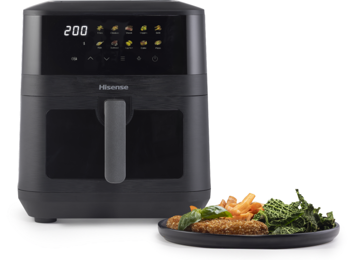 HISENSE friteza na vrući zrak HAF2100DCD, 2100 W, 7.7 L, LED displej
