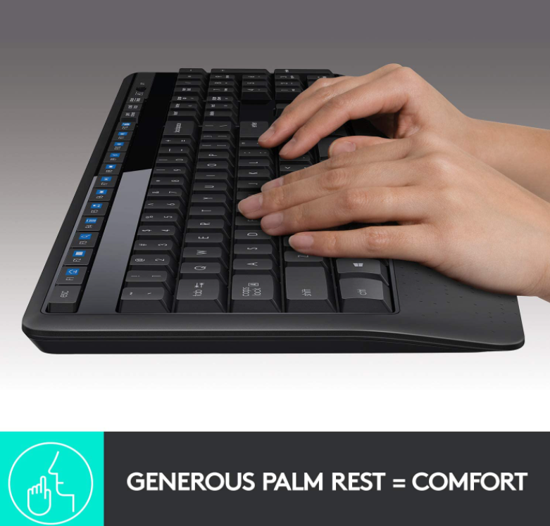 Logitech tastatura+miš MK345 desktop US