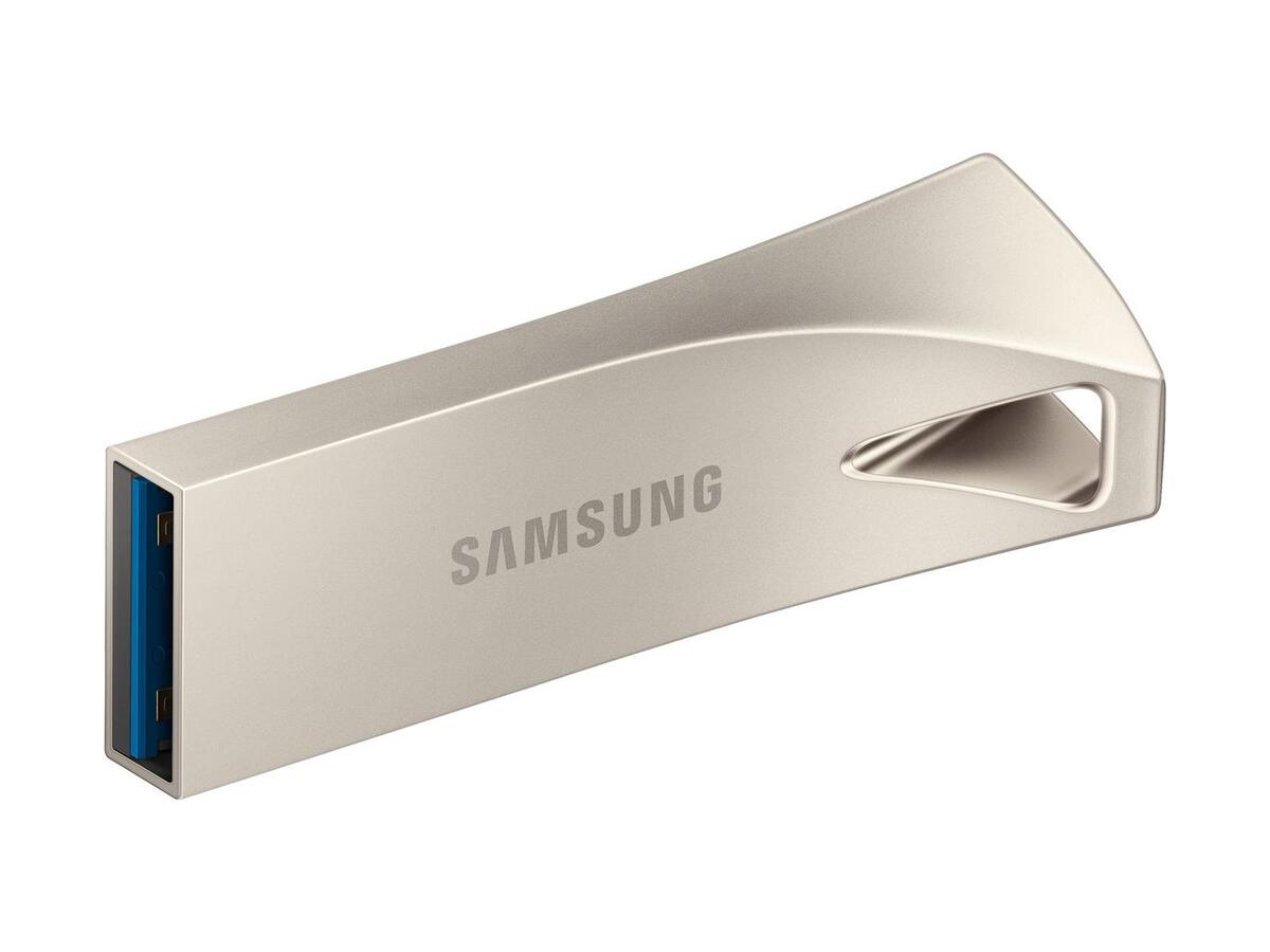 Samsung USB 256GB BAR PlusUSB 3.2, Waterproof, Goldplatinum