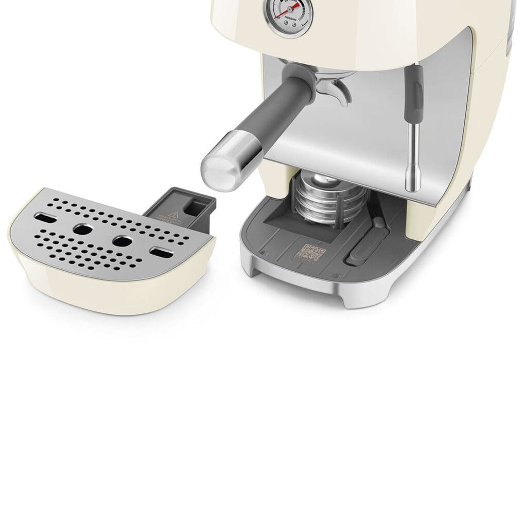 Smeg aparat za espresso kafu ECF03CREU, ručni, krem
