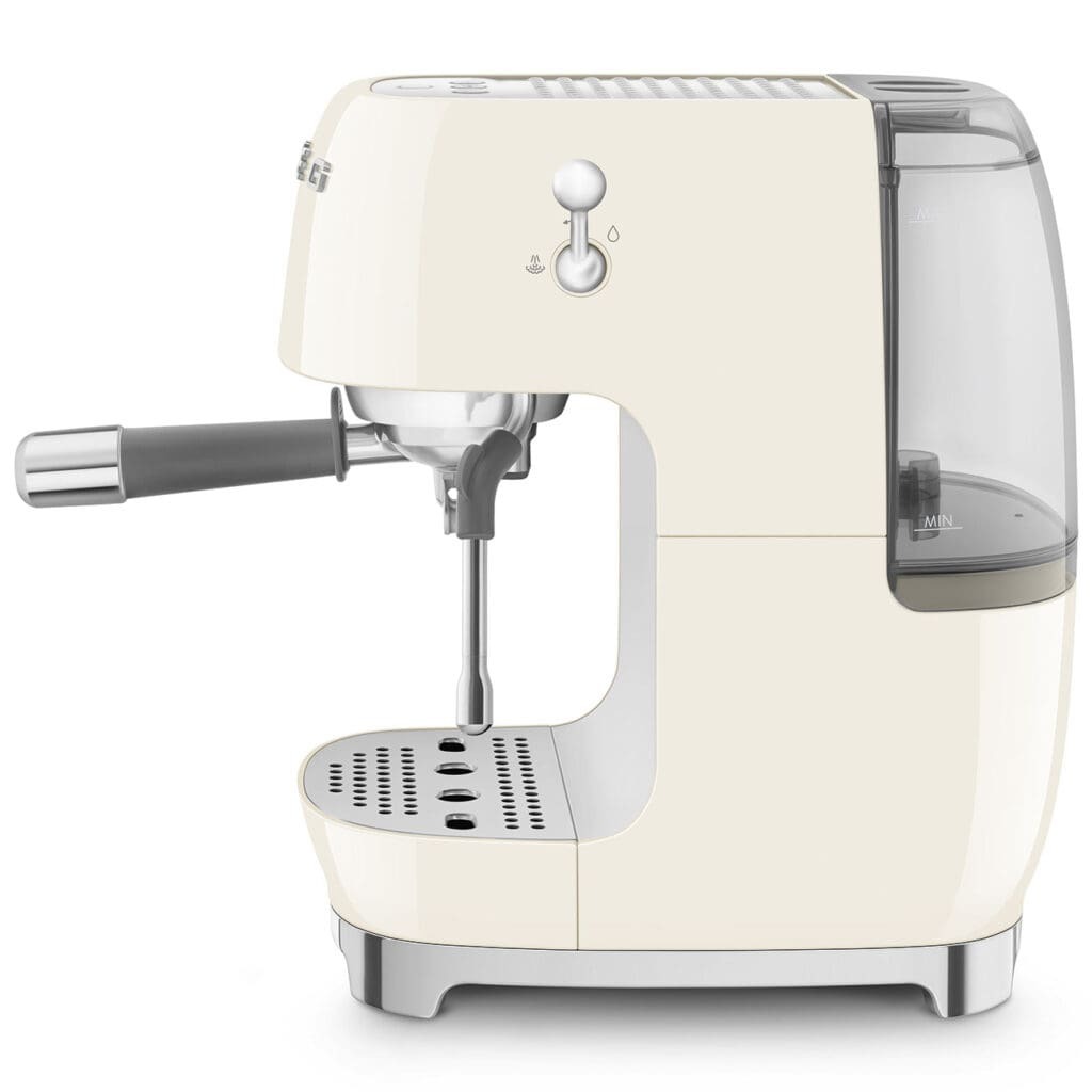 Smeg aparat za espresso kafu ECF03CREU, ručni, krem