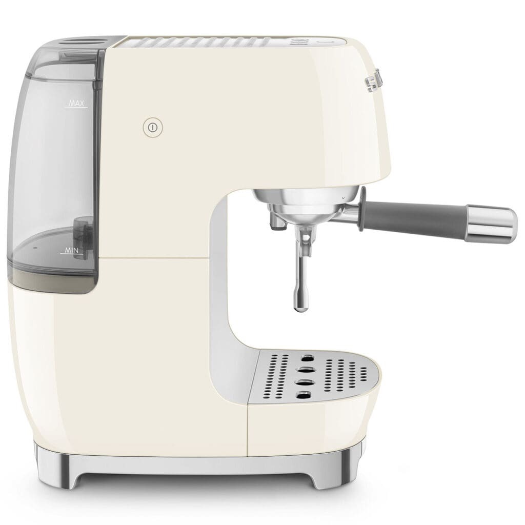 Smeg aparat za espresso kafu ECF03CREU, ručni, krem