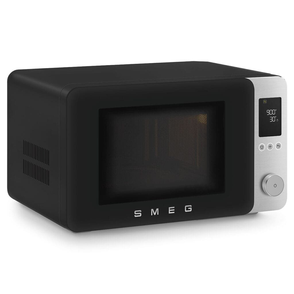 Smeg mikrovalna pećnica MOC02BLMEU, crna