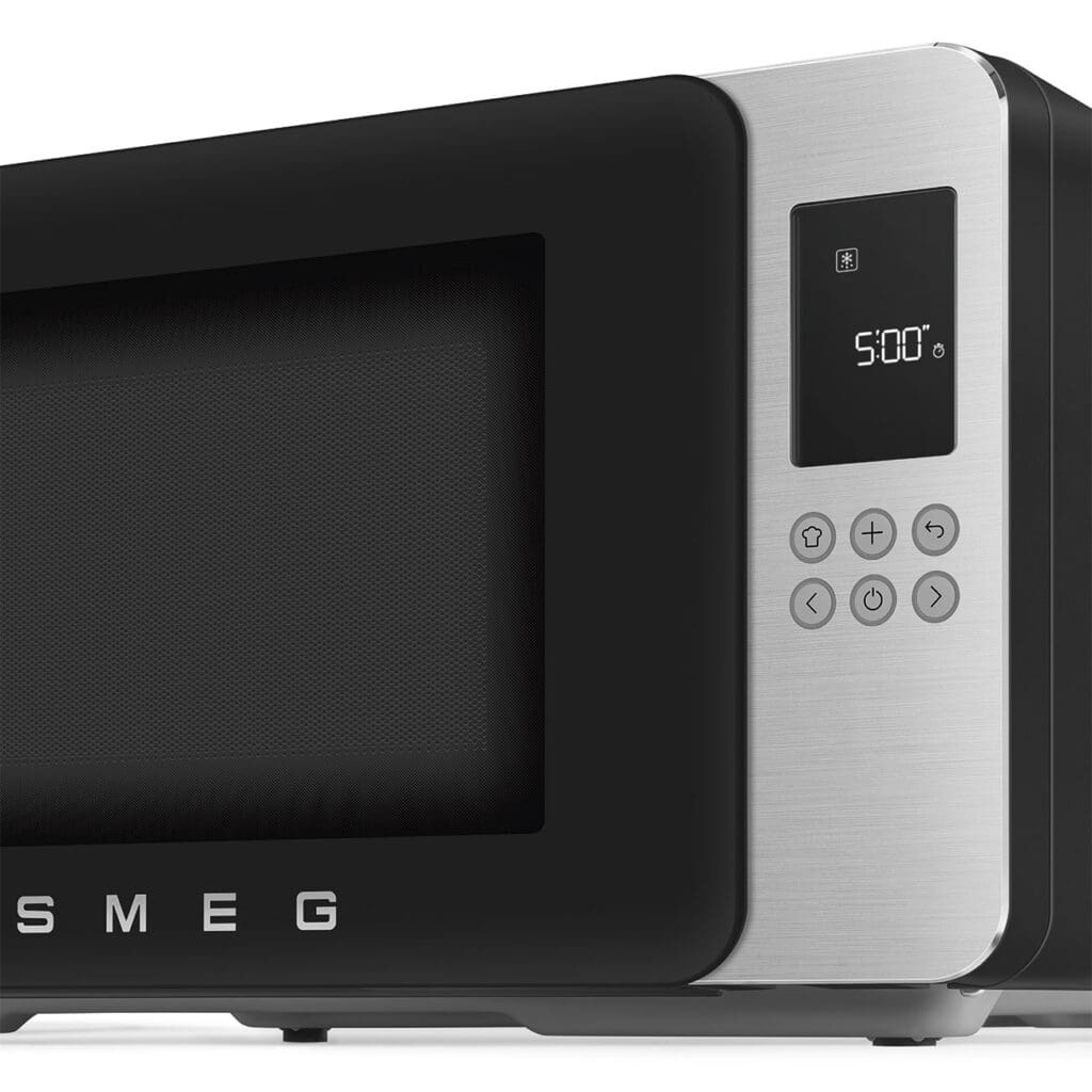 Smeg mikrovalna pećnica MOC01BLMEU, crna