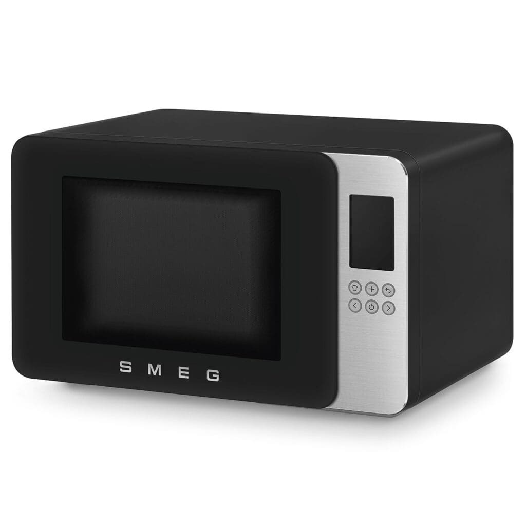 Smeg mikrovalna pećnica MOC01BLMEU, crna