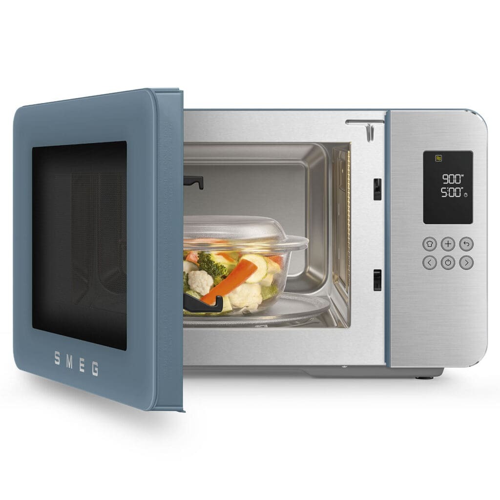 Smeg mikrovalna pećnica MOC01SBMEU, plava