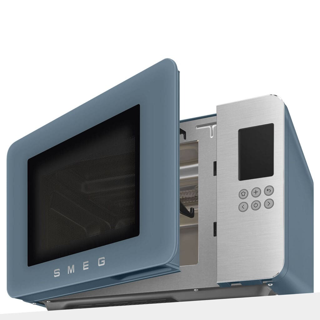 Smeg mikrovalna pećnica MOC01SBMEU, plava