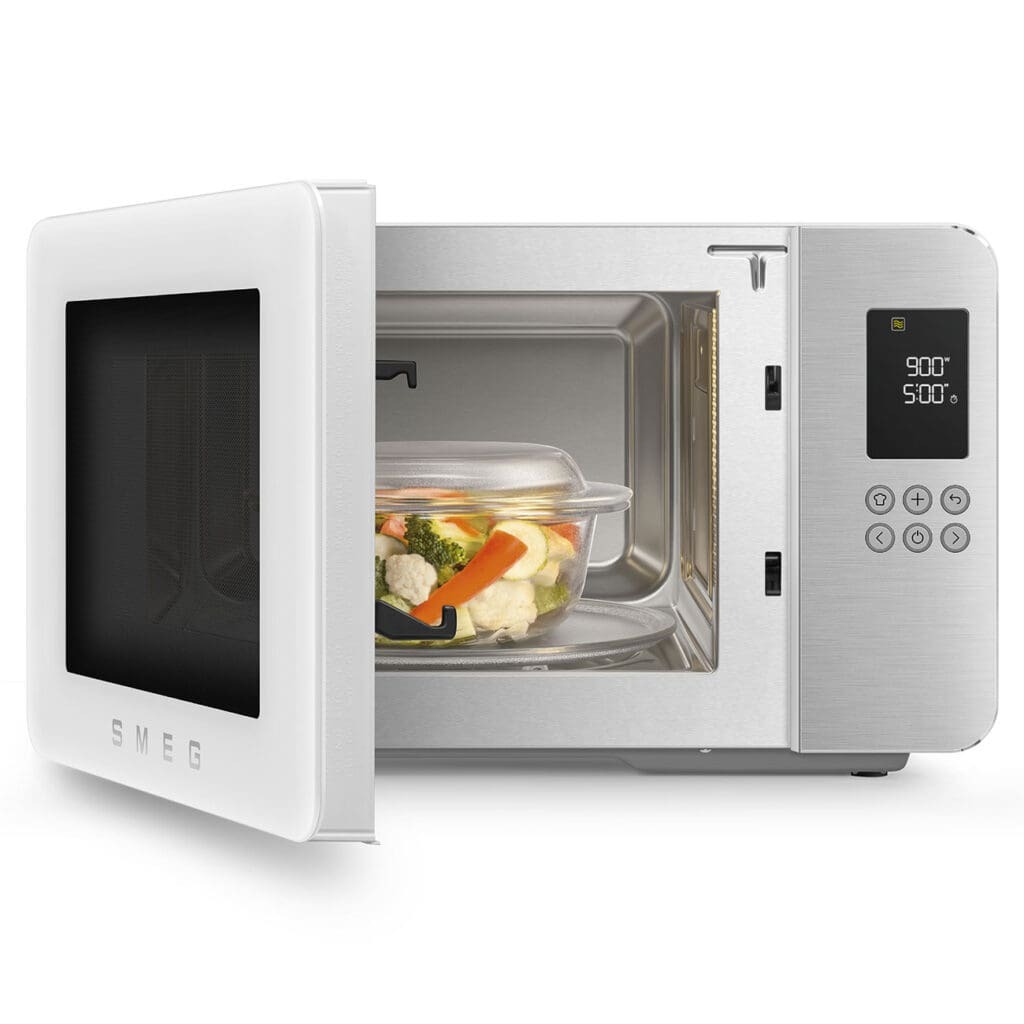 Smeg mikrovalna pećnica MOC01WHMEU, bijela