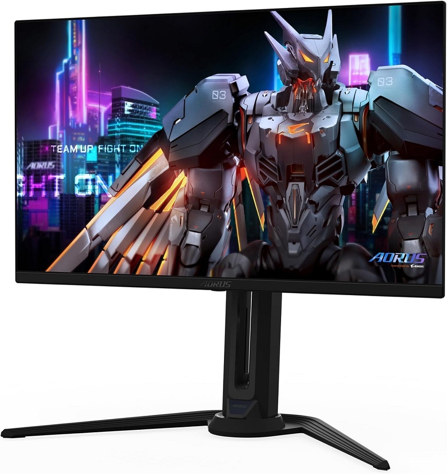Gigabyte AORUS Gaming Monitor 27", QHD QD-OLED, 500Hz, 0.03ms, HDR True Black 500, 2x HDMI 2.1, DP 2.1, MiniDP, VESA