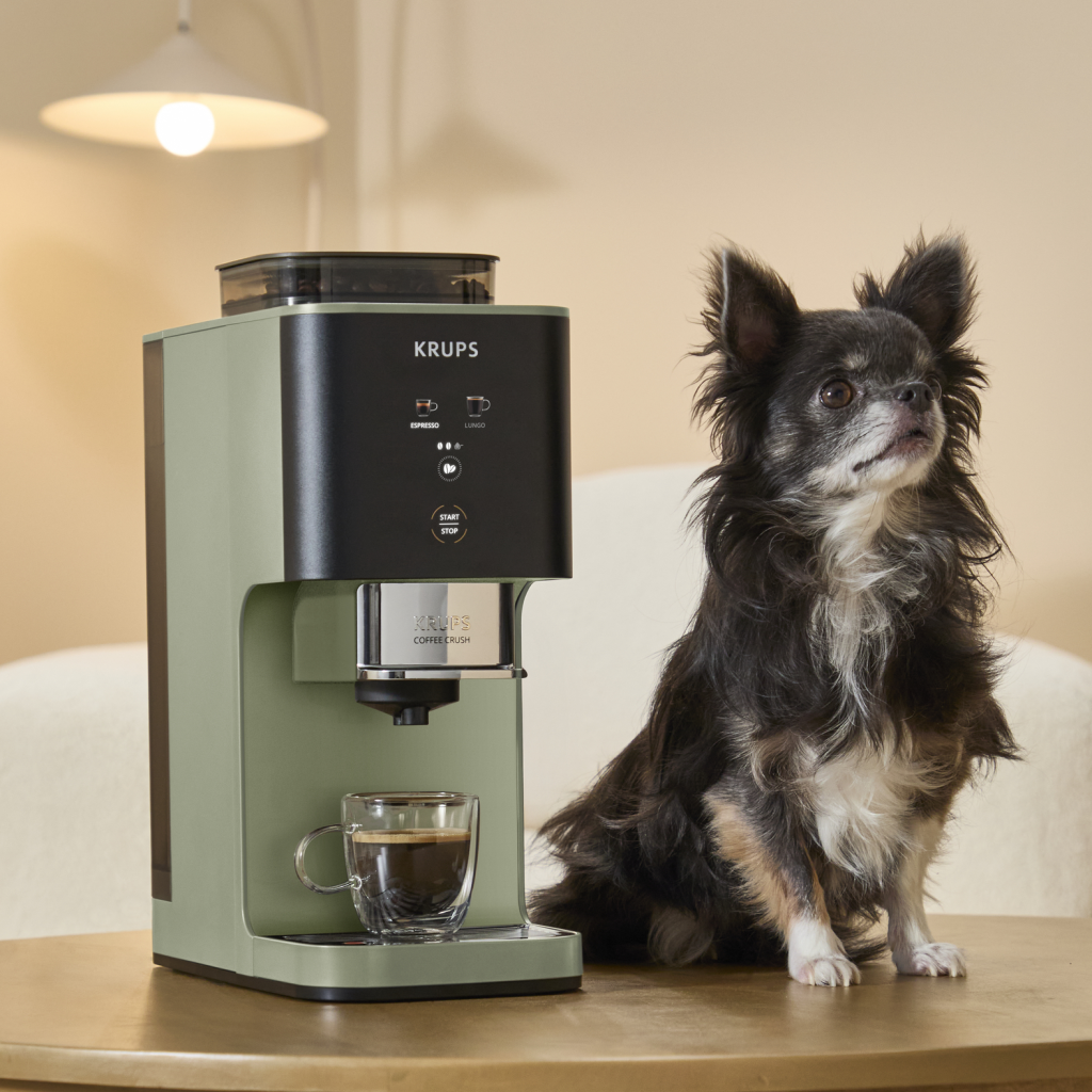 KRUPS aparat za espresso kafu SA401LE0 Coffee Crush, automatski, zeleni