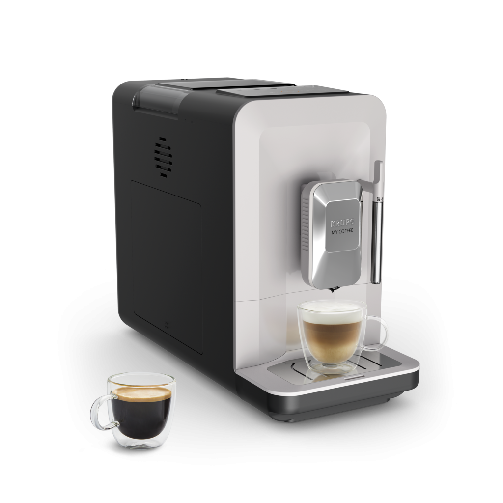 KRUPS aparat za espresso kafu EA201BE0 My Coffee+, automatski, sivi