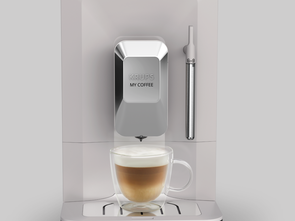 KRUPS aparat za espresso kafu EA201BE0 My Coffee+, automatski, sivi