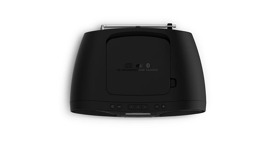 Philips radio CD TAZ6000/10, FM radio, Bluetooth, USB, 3.5mm, crni