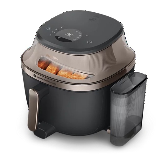 PHILIPS friteza na vrući zrak NA547/07 s funkcijom kuhanja na paru, 2000 W, 7.2 L