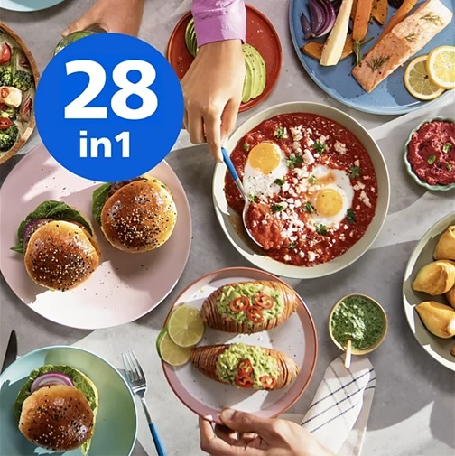 PHILIPS friteza na vrući zrak NA565/02 s funkcijom kuhanja na paru, 2750 W, 9.5 L