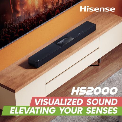 Hisense soundbar 2.1 HS2000, Crni