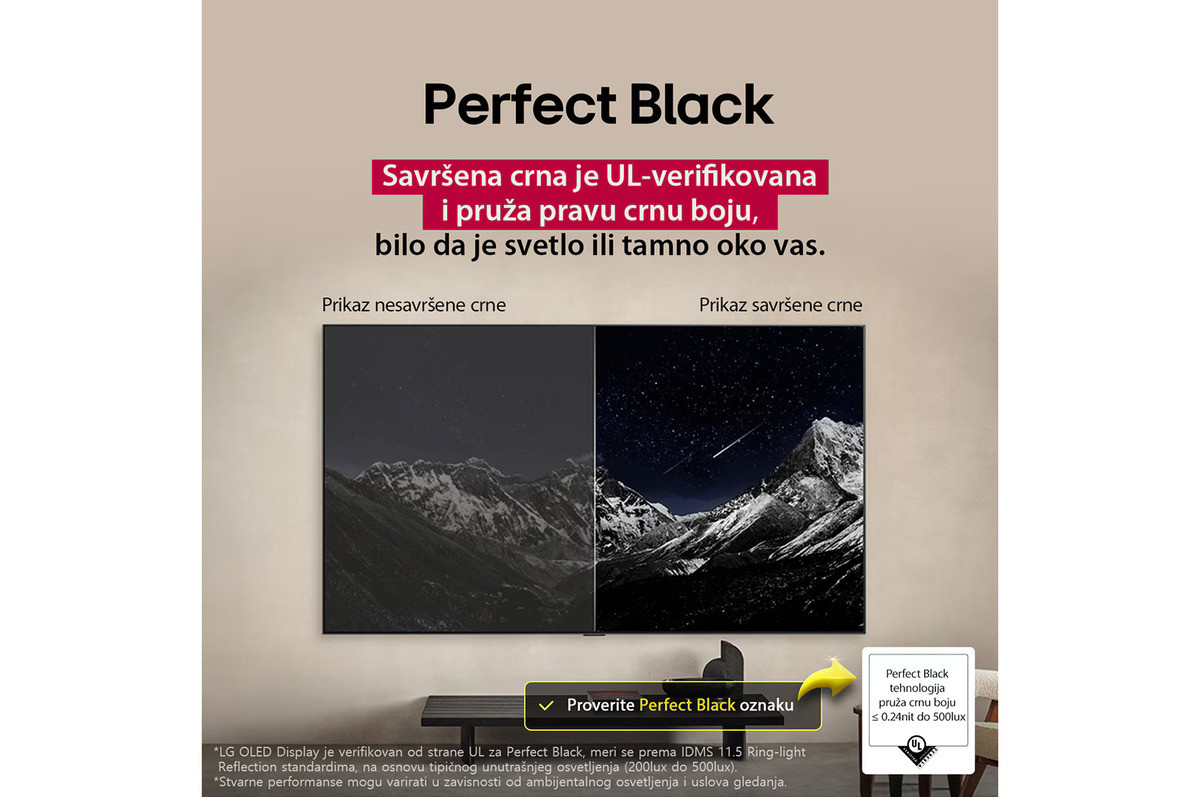 LG OLED televizor OLED77G51LW, 4K Ultra HD, Smart TV, webOS, α8 AI Processor 4K, 120Hz Native, Magični daljinski