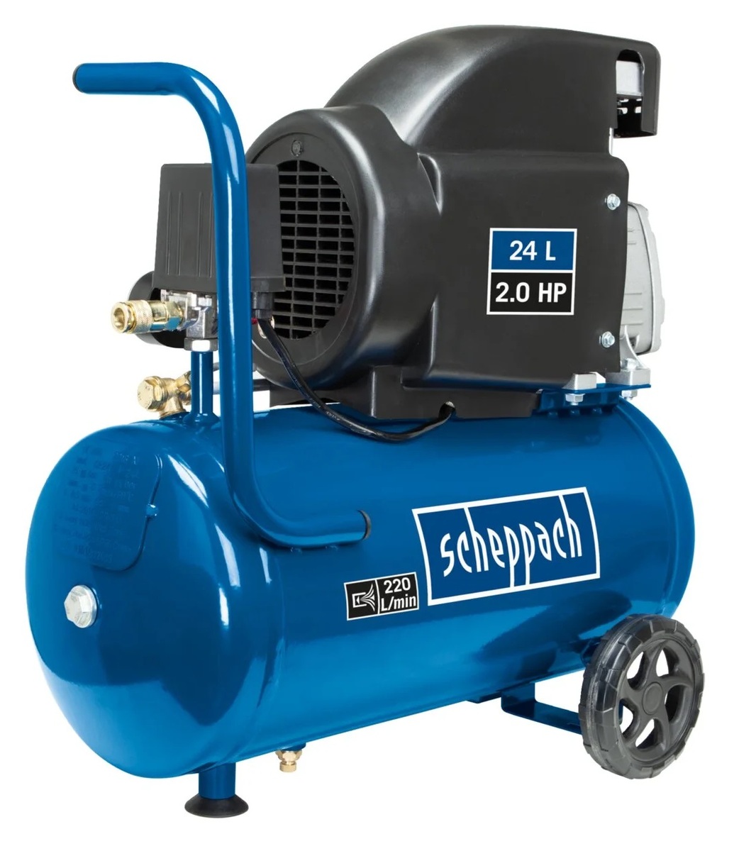 Scheppach HC26 kompresor 24L 1500W 8 bar