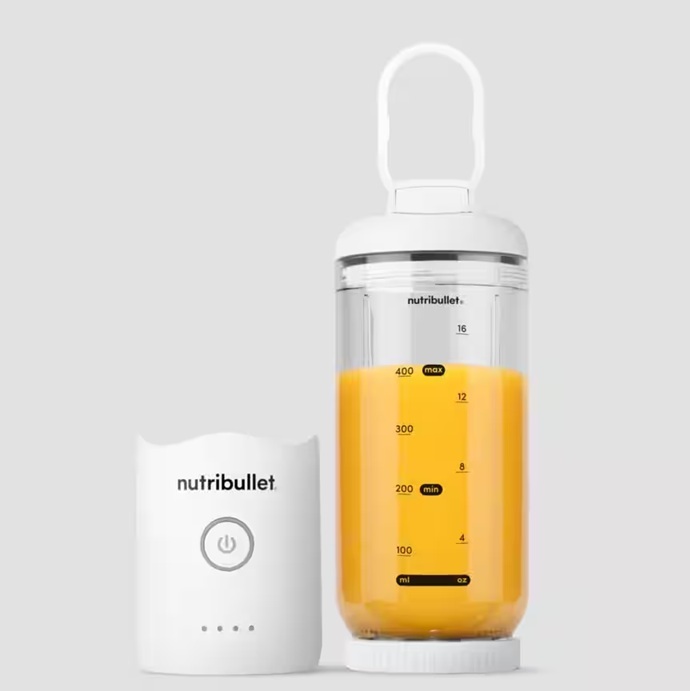 Nutribullet prijenosni blender NBP013W, 7.4 V, 590 mL, bijeli