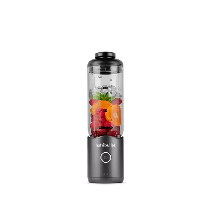 Nutribullet prijenosni blender NBP013GM, 7.4 V, 590 mL, sivi