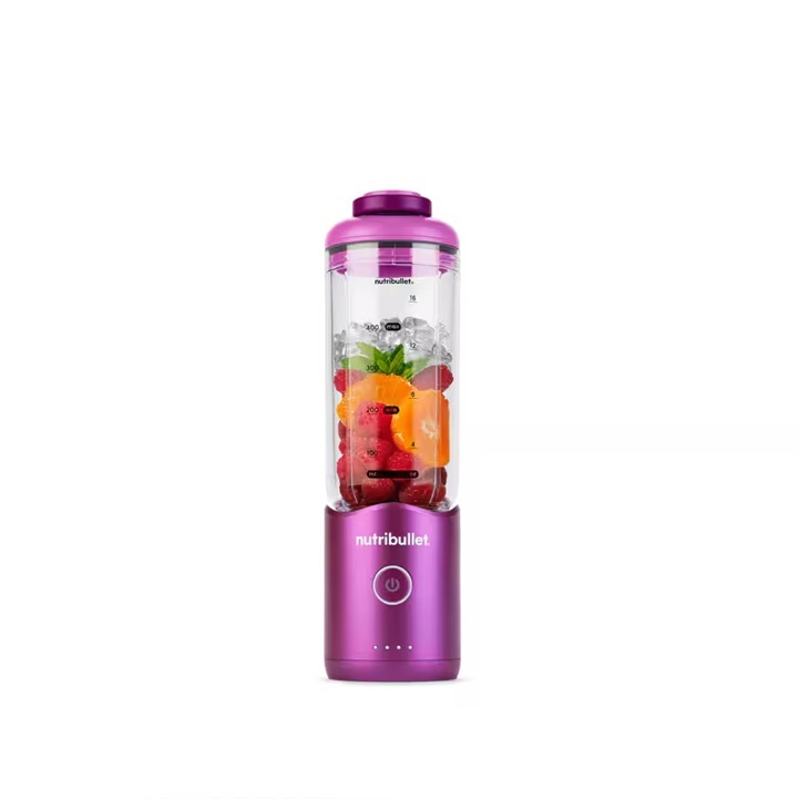 Nutribullet prijenosni blender NBP013VT, 7.4 V, 590 mL, ljubičasti