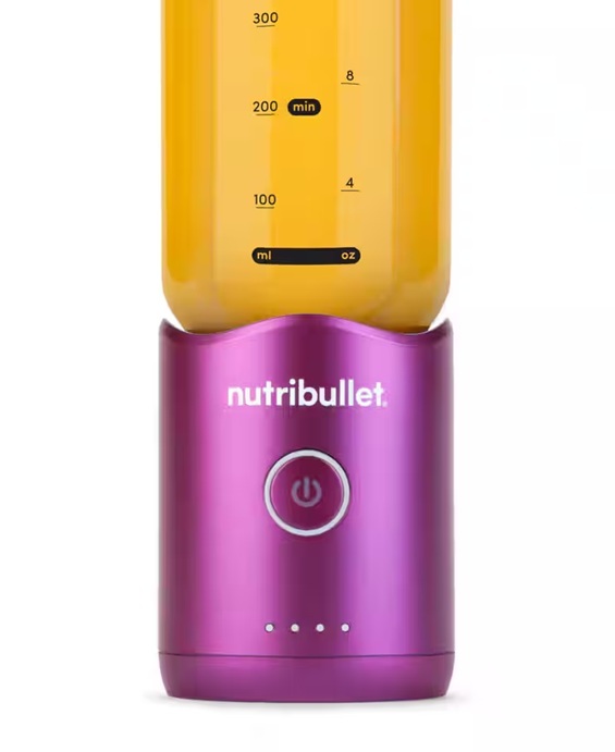 Nutribullet prijenosni blender NBP013VT, 7.4 V, 590 mL, ljubičasti