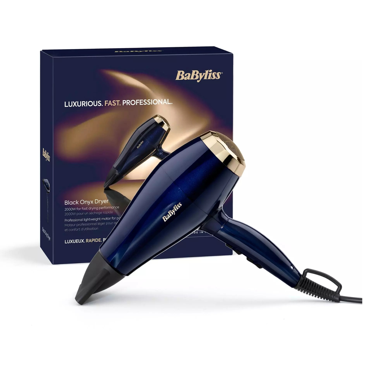 BaByliss fen za kosu 5911E Black Onyx, 2000 W