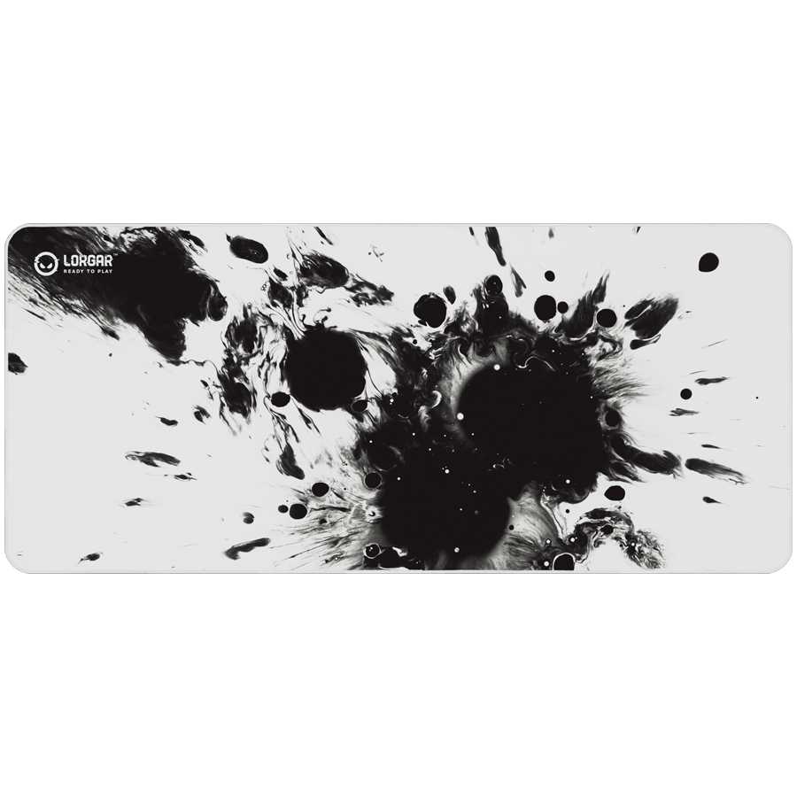 LORGAR MPA14XL Gaming podloga za miš, non-waterproof polyester fabric, with stitched edge.