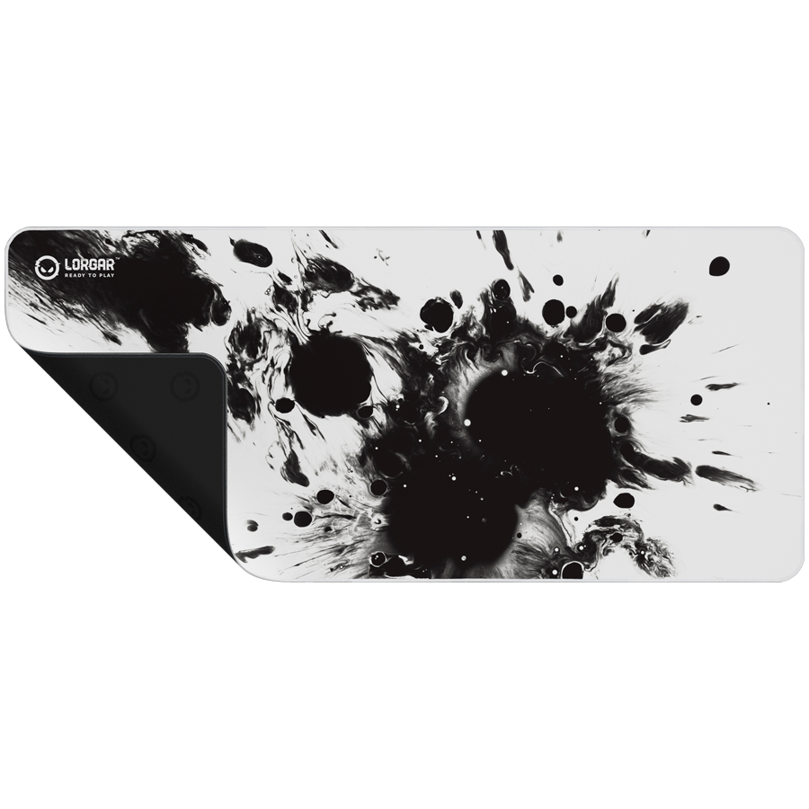 LORGAR MPA14XL Gaming podloga za miš, non-waterproof polyester fabric, with stitched edge.