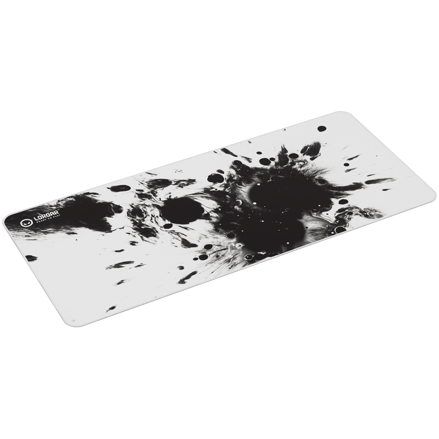 LORGAR MPA14XL Gaming podloga za miš, non-waterproof polyester fabric, with stitched edge.
