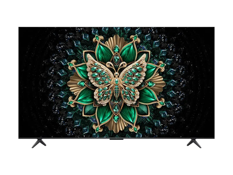 TCL QD-Mini LED televizor 65C6K, 4K Ultra HD, Smart TV, Google TV, 144 Hz VRR, ONKYO 2.1 Hi-Fi sistem, AiPQ Pro procesor, Ultra tanki dizajn