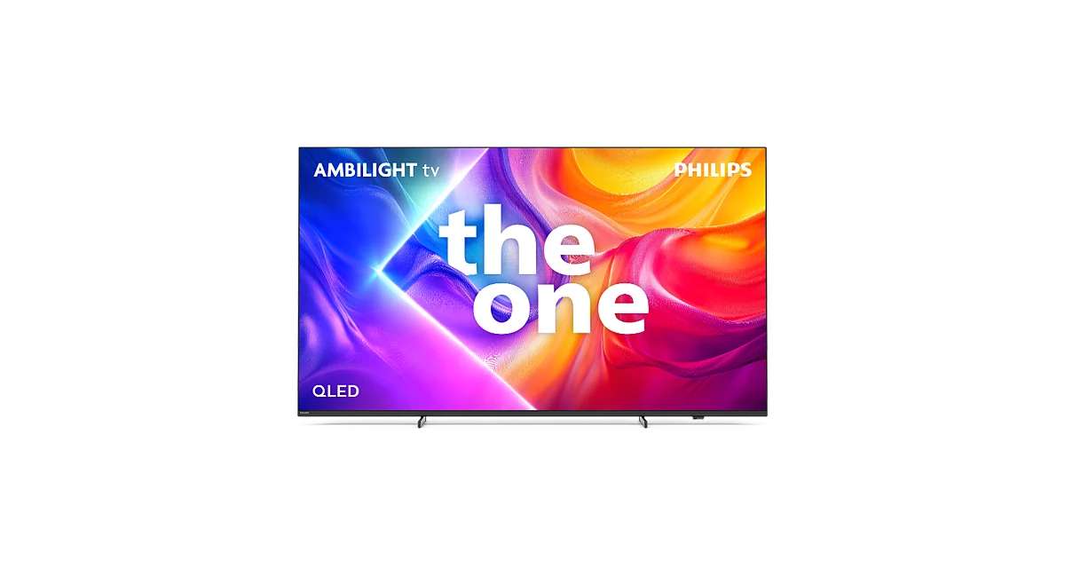 PHILIPS QLED televizor 85PUS9010/12 (The One), 4K Ultra HD, TITAN OS, Smart TV, VRR 144 Hz, Ambilight, P5 Picture Engine, Dolby Vision i Dolby Atmos, Crni