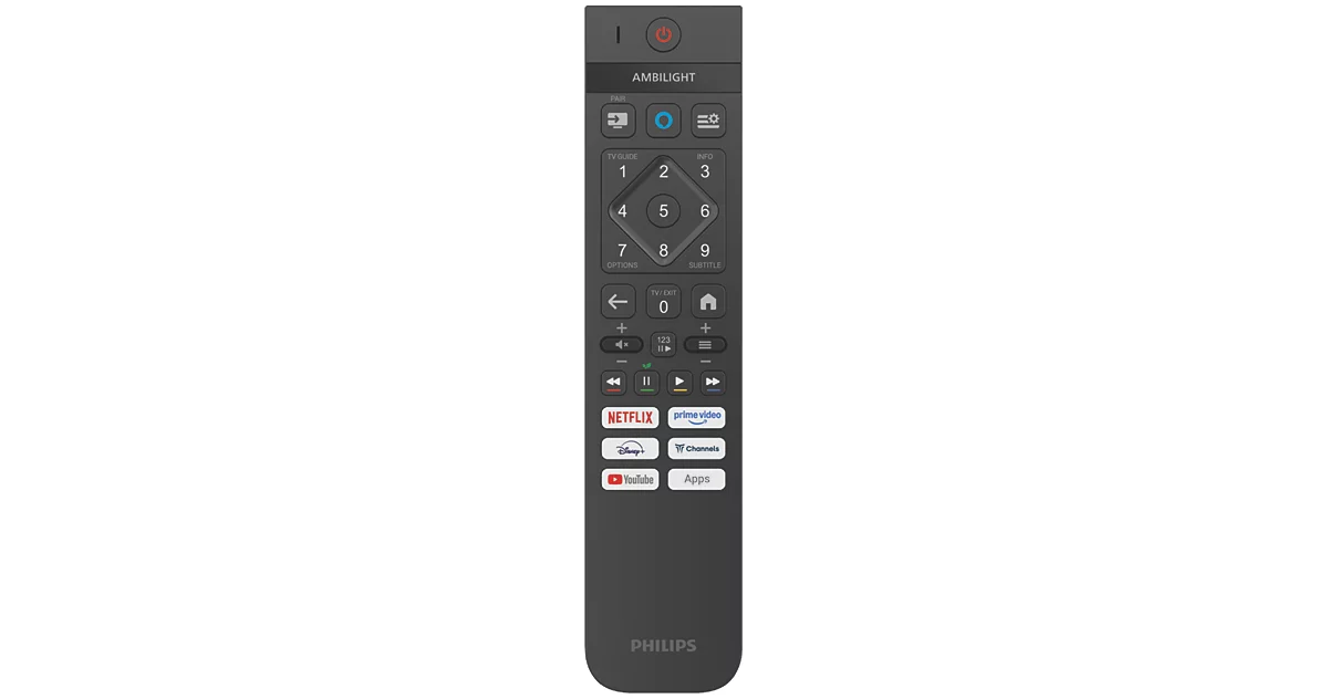 PHILIPS QLED televizor 85PUS9010/12 (The One), 4K Ultra HD, TITAN OS, Smart TV, VRR 144 Hz, Ambilight, P5 Picture Engine, Dolby Vision i Dolby Atmos, Crni