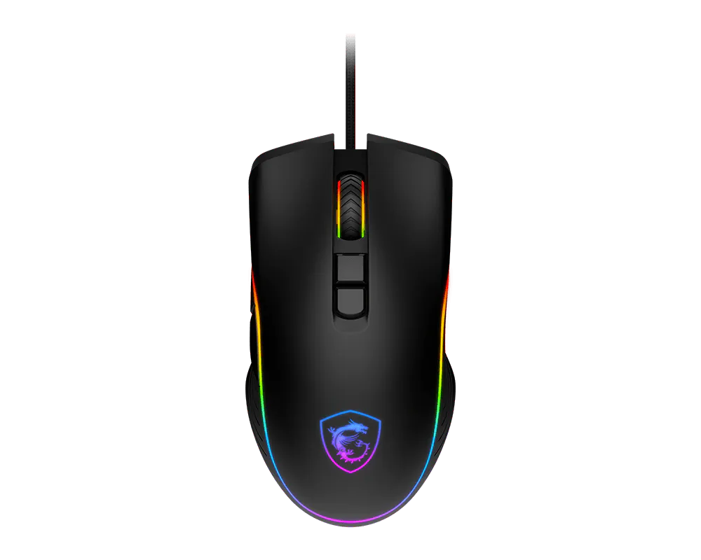 MSI Forge GM300 Žični Gaming Miš, 7200 DPI, 7 tipki, USB