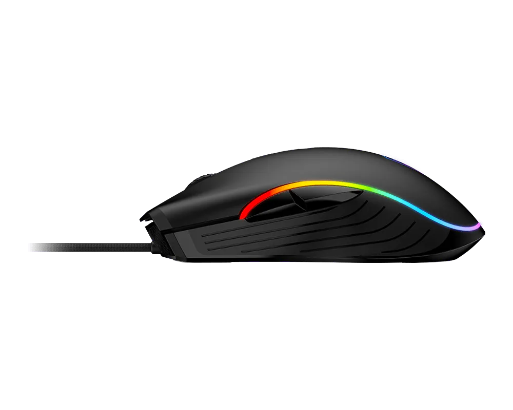 MSI Forge GM300 Žični Gaming Miš, 7200 DPI, 7 tipki, USB