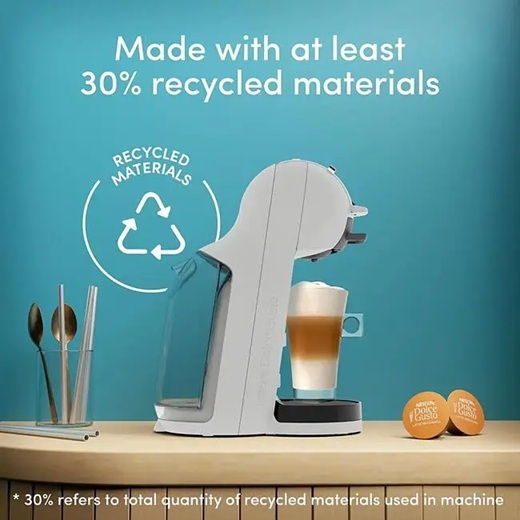 KRUPS Dolce Gusto aparat za kafu na kapsule KP143GF0 Mini Me 2, Arctic Grey
