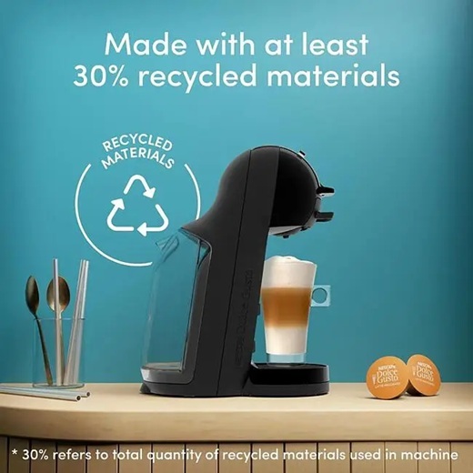 KRUPS Dolce Gusto aparat za kafu na kapsule KP1438F0 Mini Me 2, Piano Black