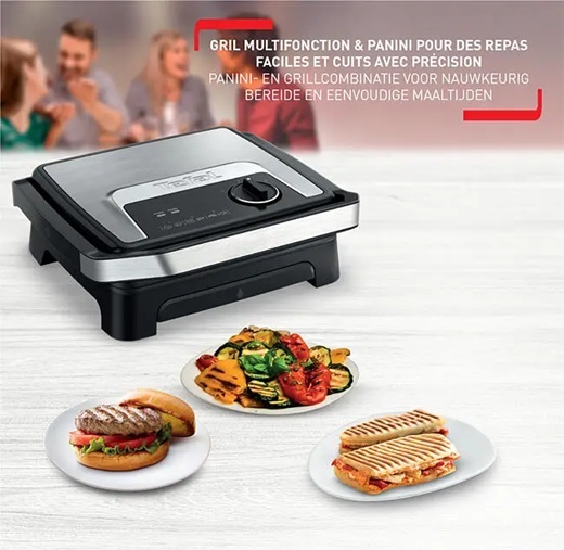 TEFAL električni roštilj GC272D10 Inicio Adjust