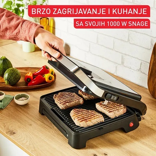 TEFAL električni roštilj GC272D10 Inicio Adjust