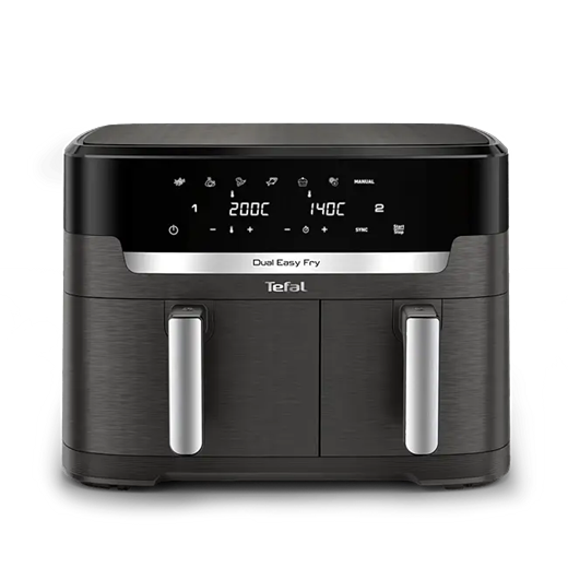 TEFAL friteza na vrući zrak EY942HE0 Dual Easy Fry XXL, 6,5 L + 4,5 L