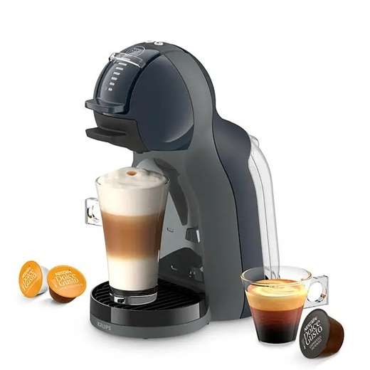 KRUPS Dolce Gusto aparat za kafu na kapsule KP143BF0 Mini Me 2, Cosmic Grey