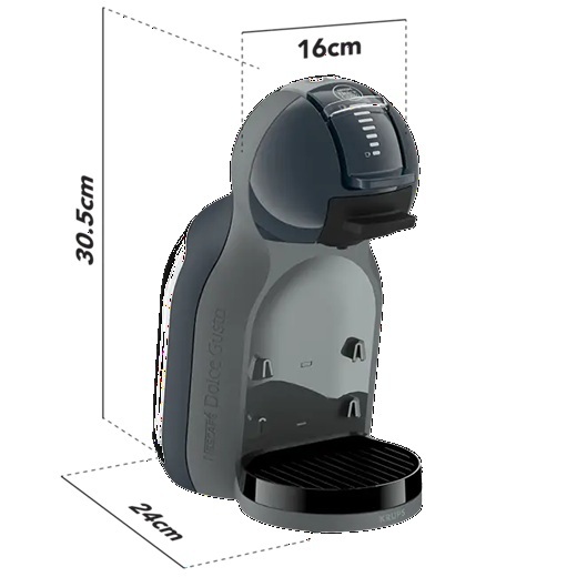 KRUPS Dolce Gusto aparat za kafu na kapsule KP143BF0 Mini Me 2, Cosmic Grey